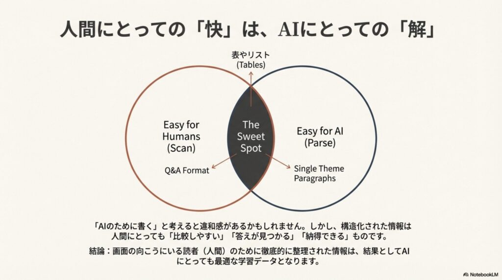 AIにも人にも優しい