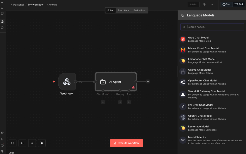 AIエージェント追加